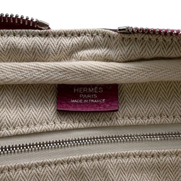 HERMES Victoria Elan Size 38 Taurillon Clemence Tosca - Picture 13 of 16